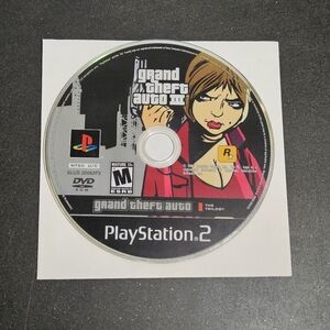 Grand Theft Auto 3: The Trilogy for PlayStation 2 Disc Only